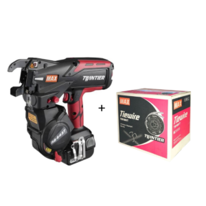 Masina de legat fier-beton MAX RB443T, Ø20-44 mm cu 30 role MAX TW1061T originale