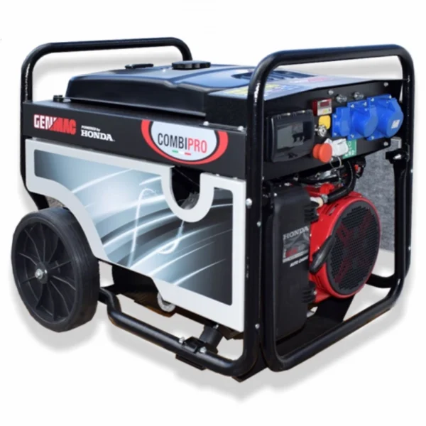 Generator de curent GENMAC CombiPro RG7300HEC-M P maxim 6,4 KW 230V motor Honda GX390 DE