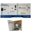 Generator de curent trifazat cu motor diesel HYUNDAI DHY80L cu panou automatizare (ATS) inclus
