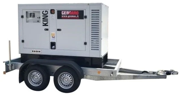Generator insonorizat Genmac King G80IS Pmax. 88 KVA 400V, IVECO, QT2A-4520+WH - imagine 2