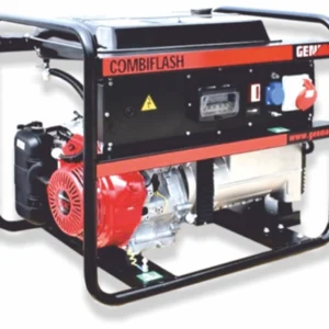 Generator de curent si sudura GENMAC CombiFlash G221HO-M P maxim 7,2 kVA 230/400V motor Honda GX390