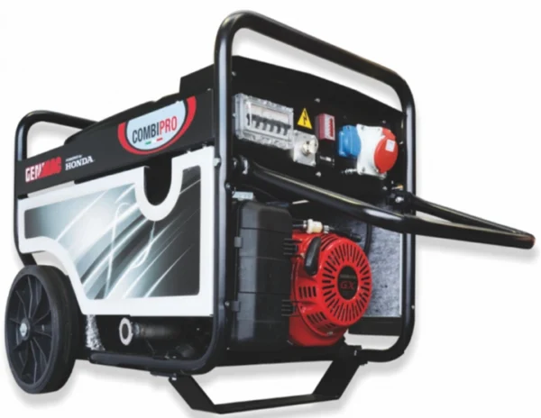 Generator de curent GENMAC CombiPro G5500HC-M P maxim 4,6 KW/400V 1,5 KW/230V motor Honda GX270