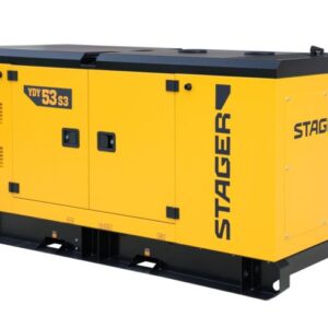 Generator insonorizat Stager YDY53S3 53kVA, 69A, 1500rpm, trifazat, diesel