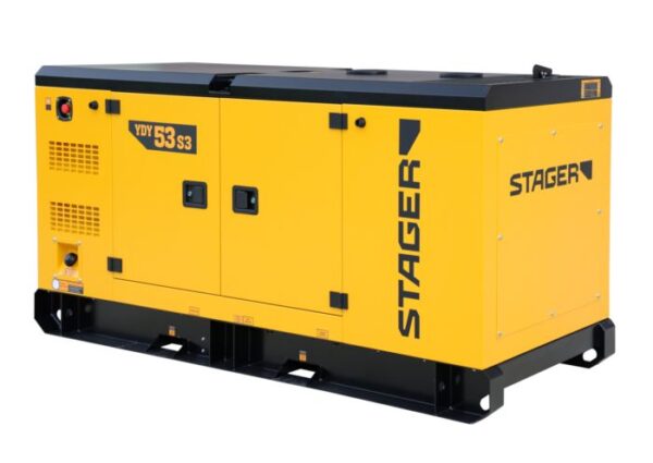 Generator insonorizat Stager YDY53S3 53kVA, 69A, 1500rpm, trifazat, diesel
