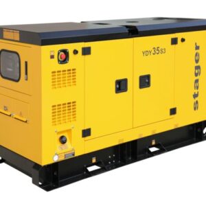 Generator insonorizat Stager YDY35S3 35kVA, 46A, 1500rpm, trifazat, diesel