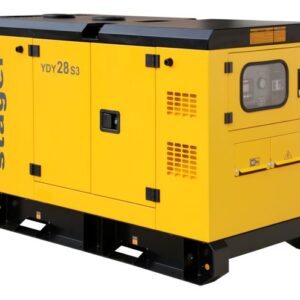 Generator insonorizat Stager YDY28S3 28kVA, 36A, 1500rpm, trifazat, diesel