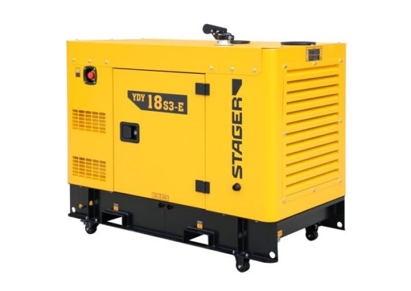 Generator insonorizat Stager YDY18S3-E 18kVA, 23A, 1500rpm, trifazat, diesel