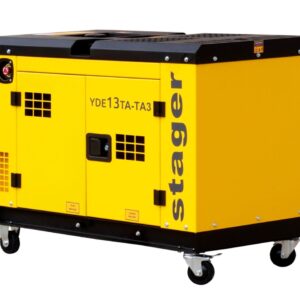 Generator insonorizat Stager YDE13TA-TA3 11kVA, 3000rpm, dual, diesel, pornire electrica