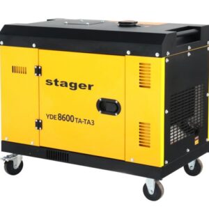 Generator insonorizat Stager YDE8600TA-TA3 V2 7.5kVA, 3000rpm, dual, diesel, pornire electrica