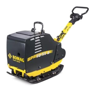 Placa compactoare BPR-50/55-D reversibila 400kg L-55cm F.imp-50kN/3960bpm Exc-1.85mm COPACT-CONTROL/INCLUS HATZ-1B40 diesel SE BOMAG