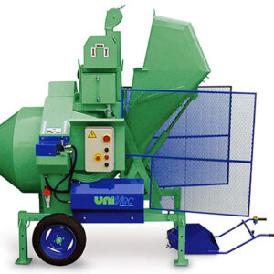 Betoniera cu automatizare, Diesel, 10,5 kW, 750 l, 17 m³/h, pornire electrica